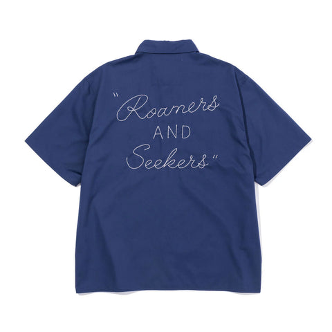 S/S RELAX WORK SHIRT - NAVY
