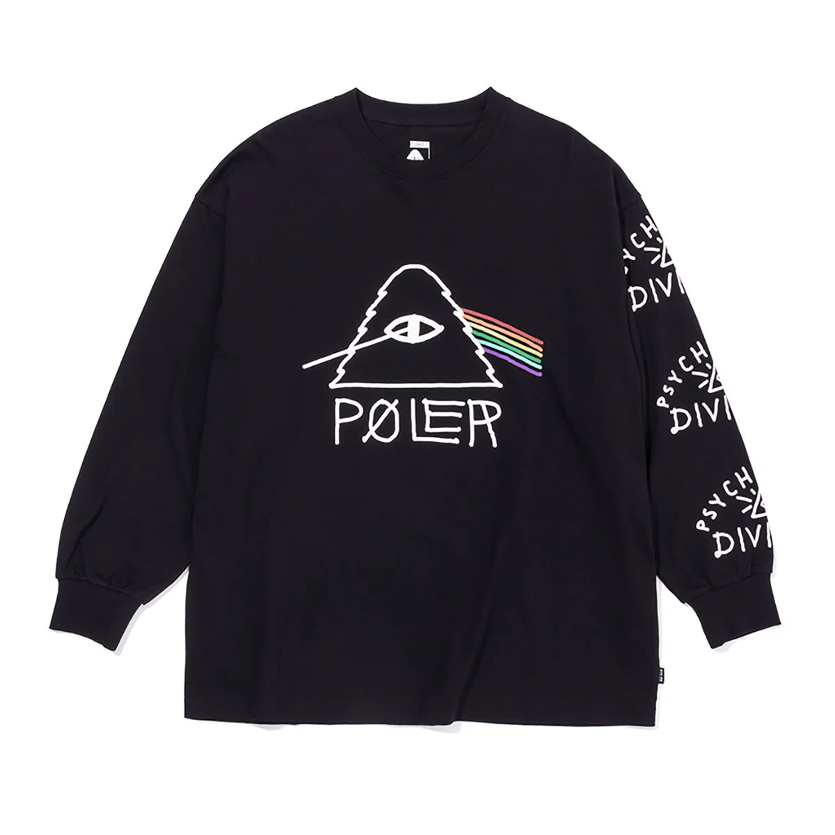 PSYCHEDELIC RLX FIT L/S T - BLACK