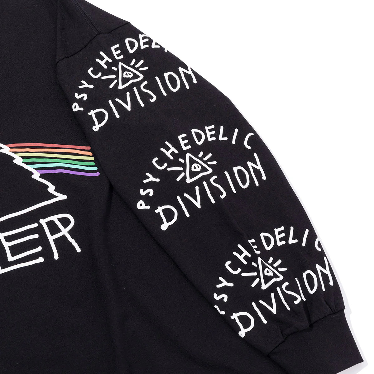 PSYCHEDELIC RLX FIT L/S T - BLACK