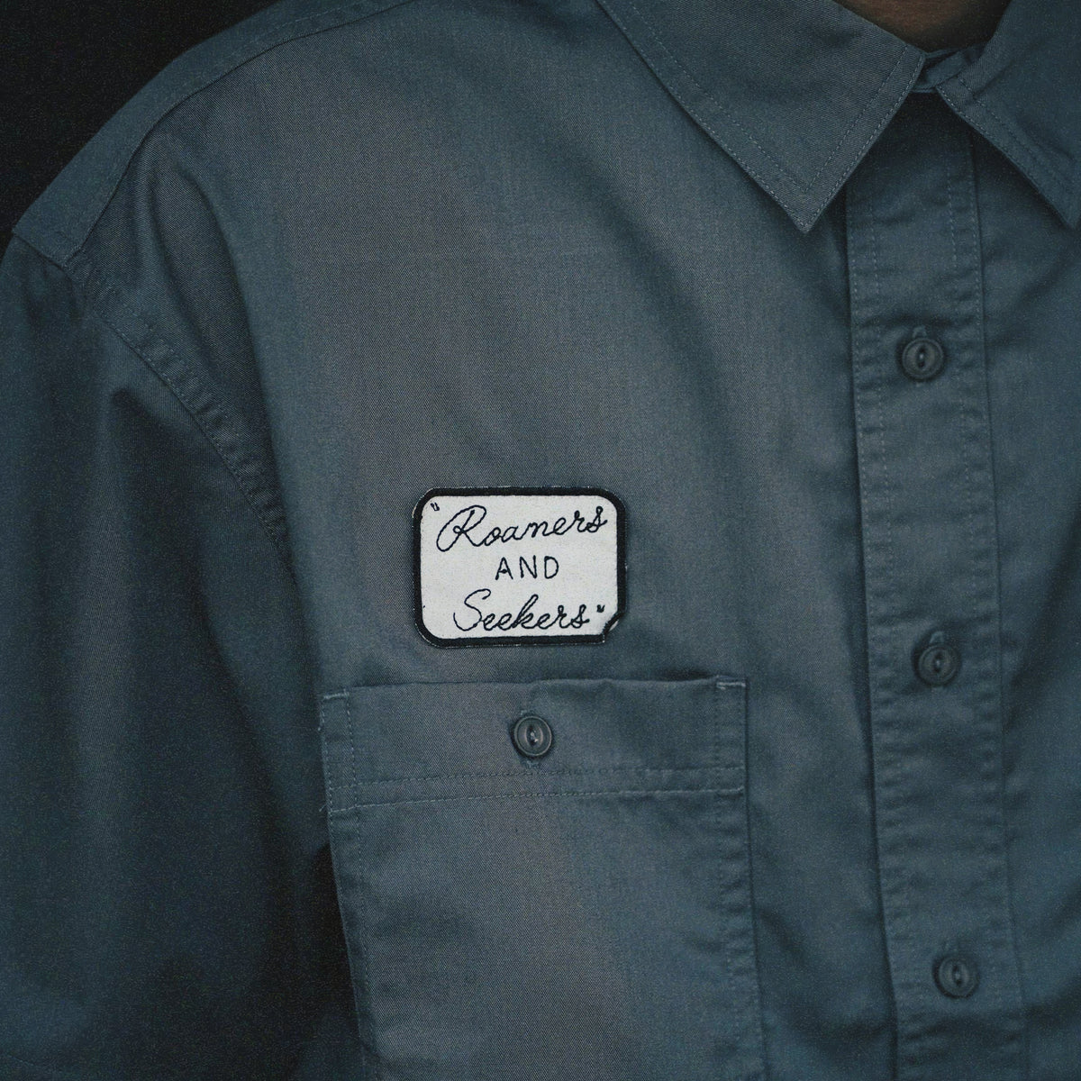 S/S RELAX WORK SHIRT - GRAY