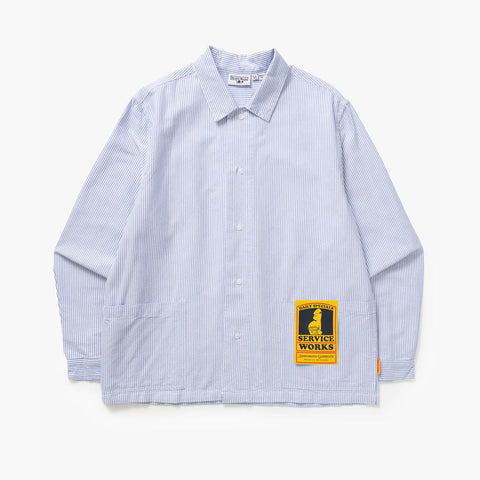 Waiter Shirt - Oxford Blue Stripe