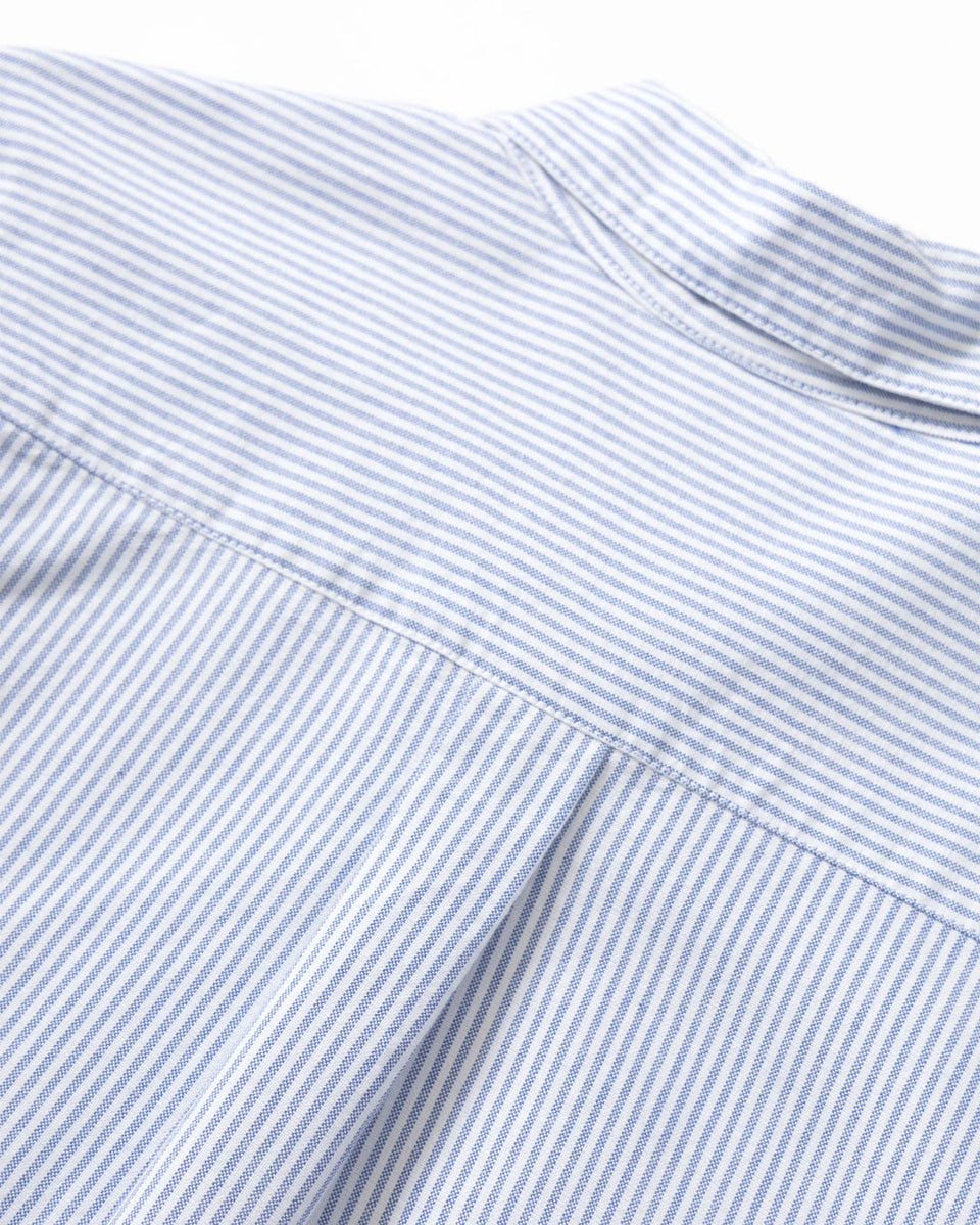 Waiter Shirt - Oxford Blue Stripe