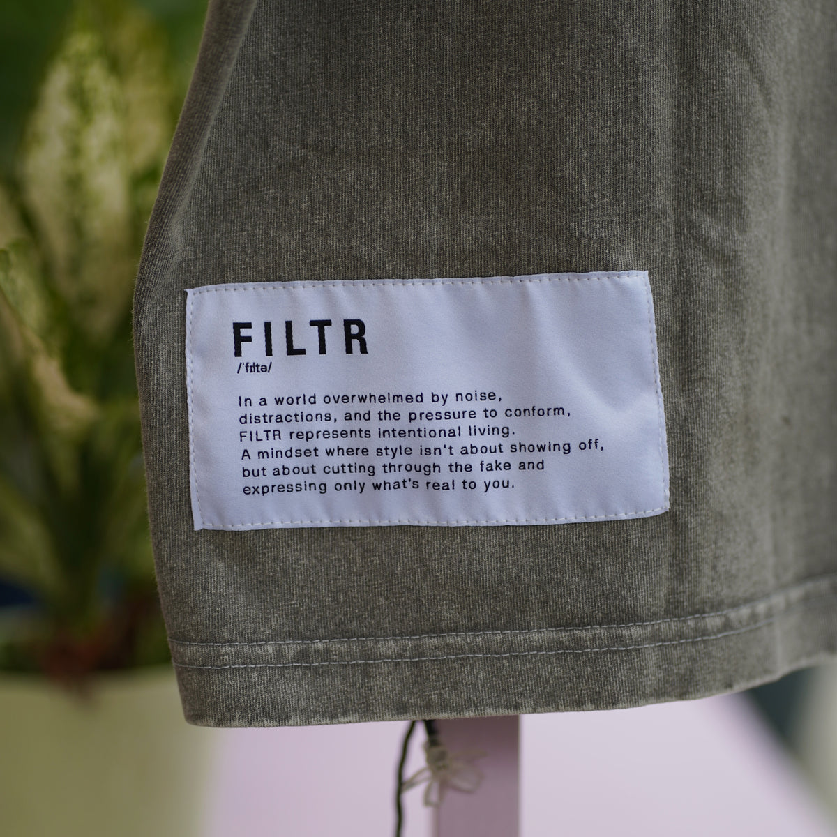 FILTR MOTORS TEE - WASHED GREY