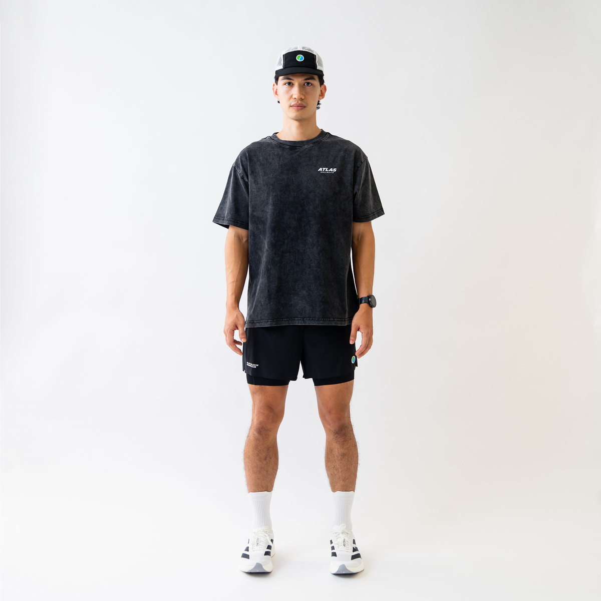 The Universe T-shirt Black Tie-dye