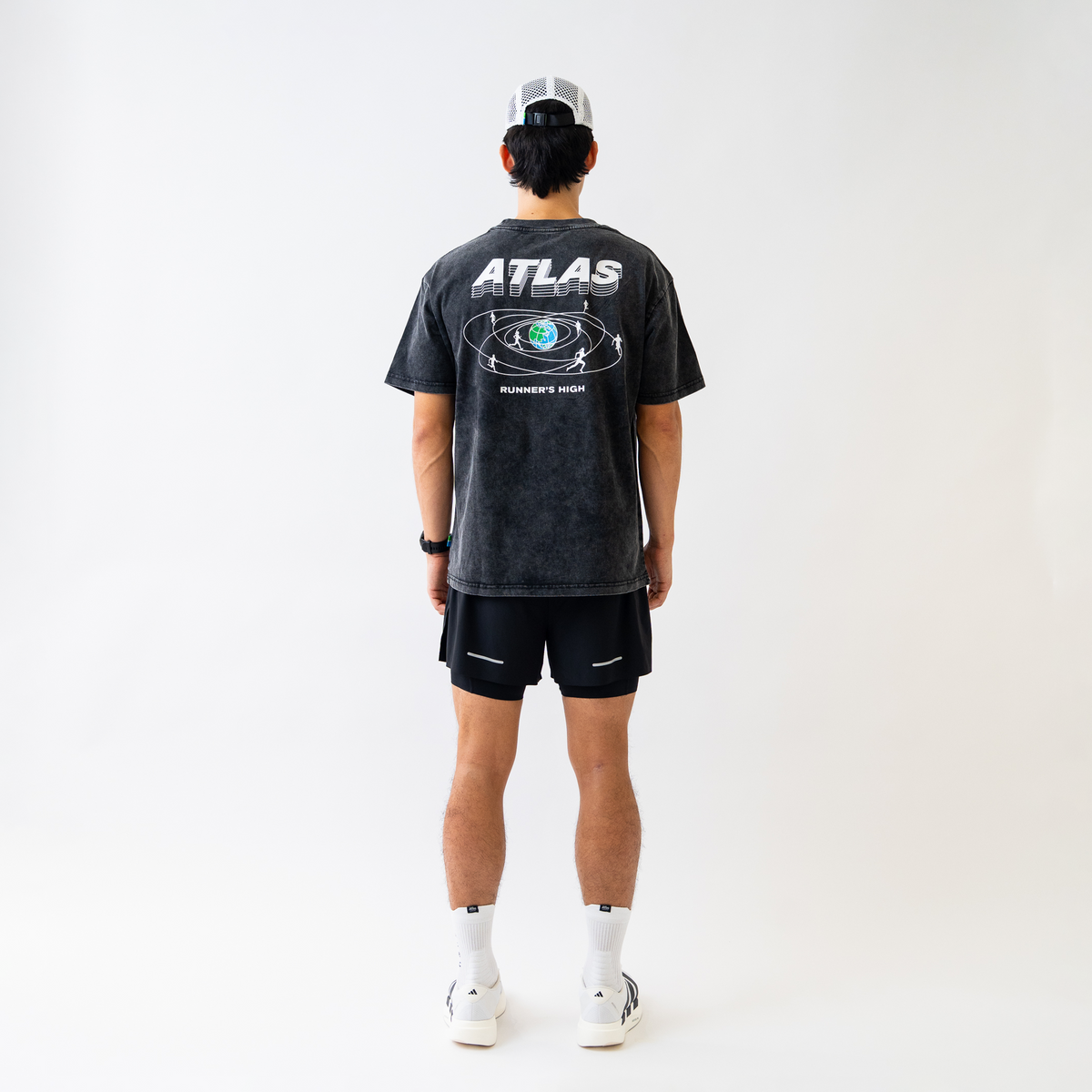 The Universe T-shirt Black Tie-dye