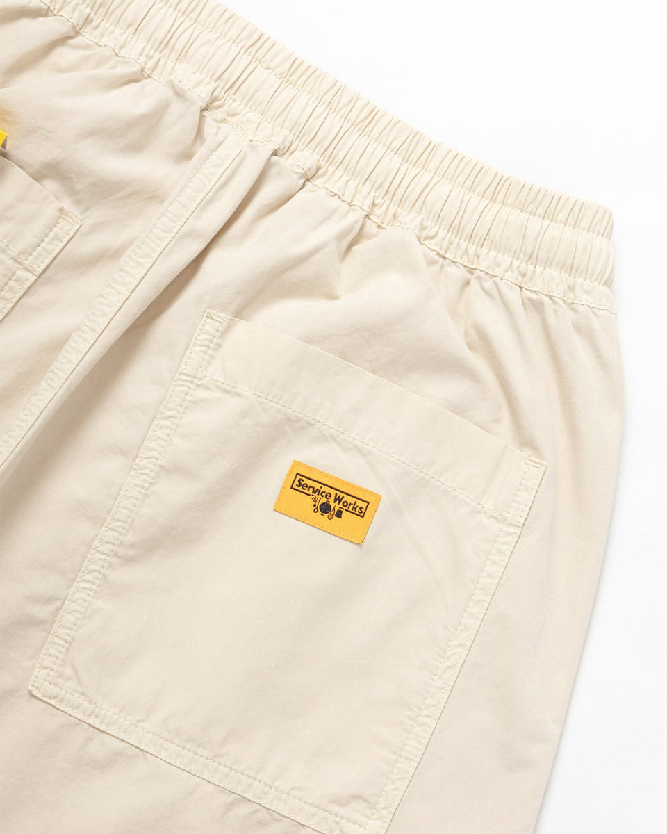 Poplin Chef Pants - White Oak