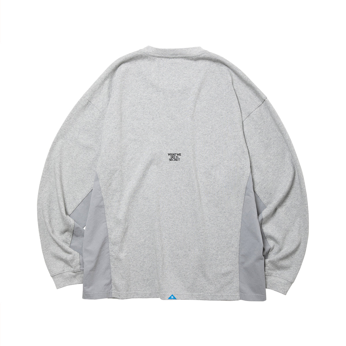 3D CUTTING L/S TEE II - GRAY