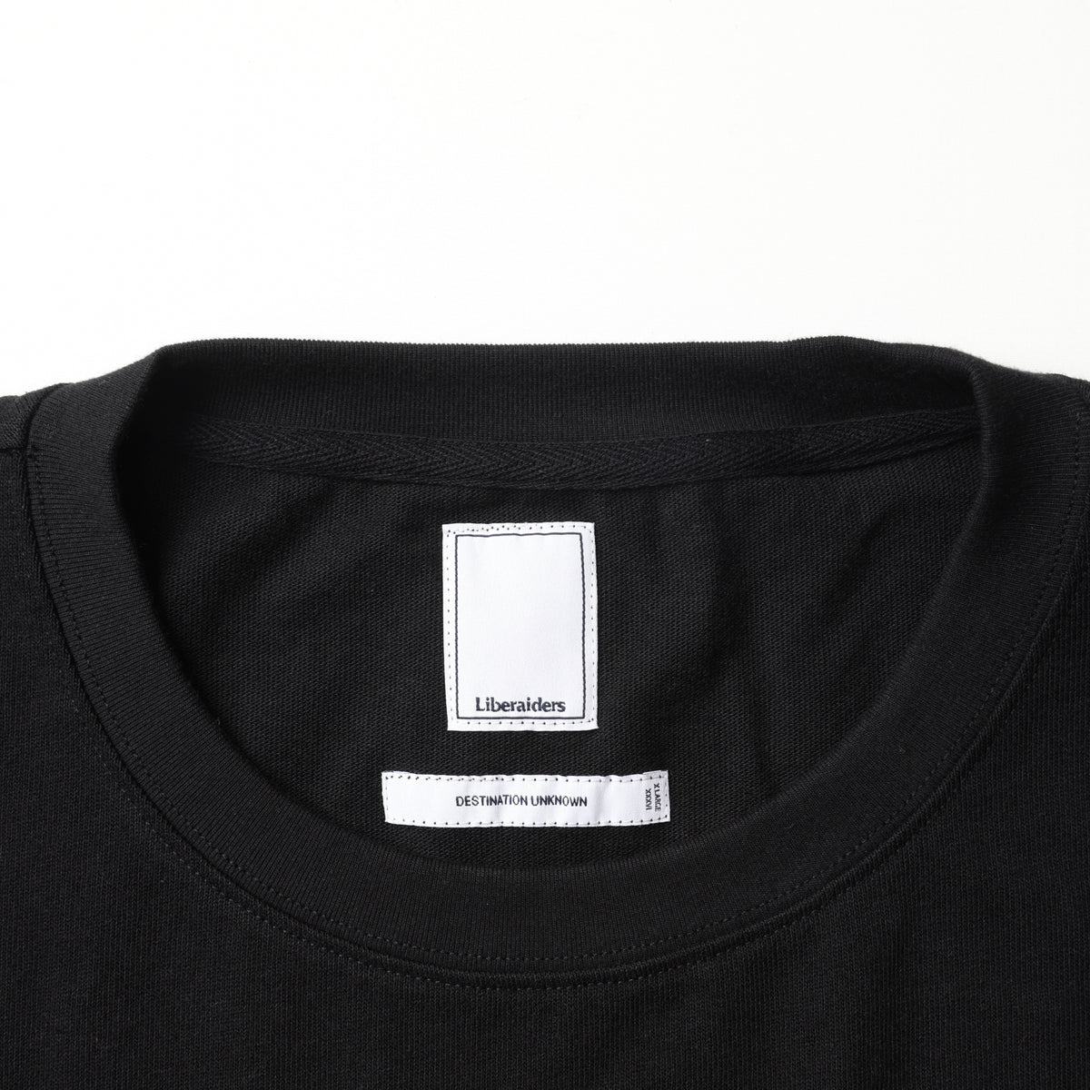 3D CUTTING L/S TEE II - BLACK