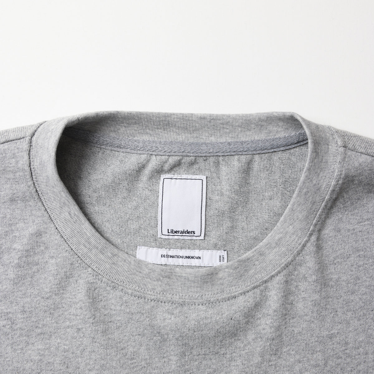 3D CUTTING L/S TEE II - GRAY