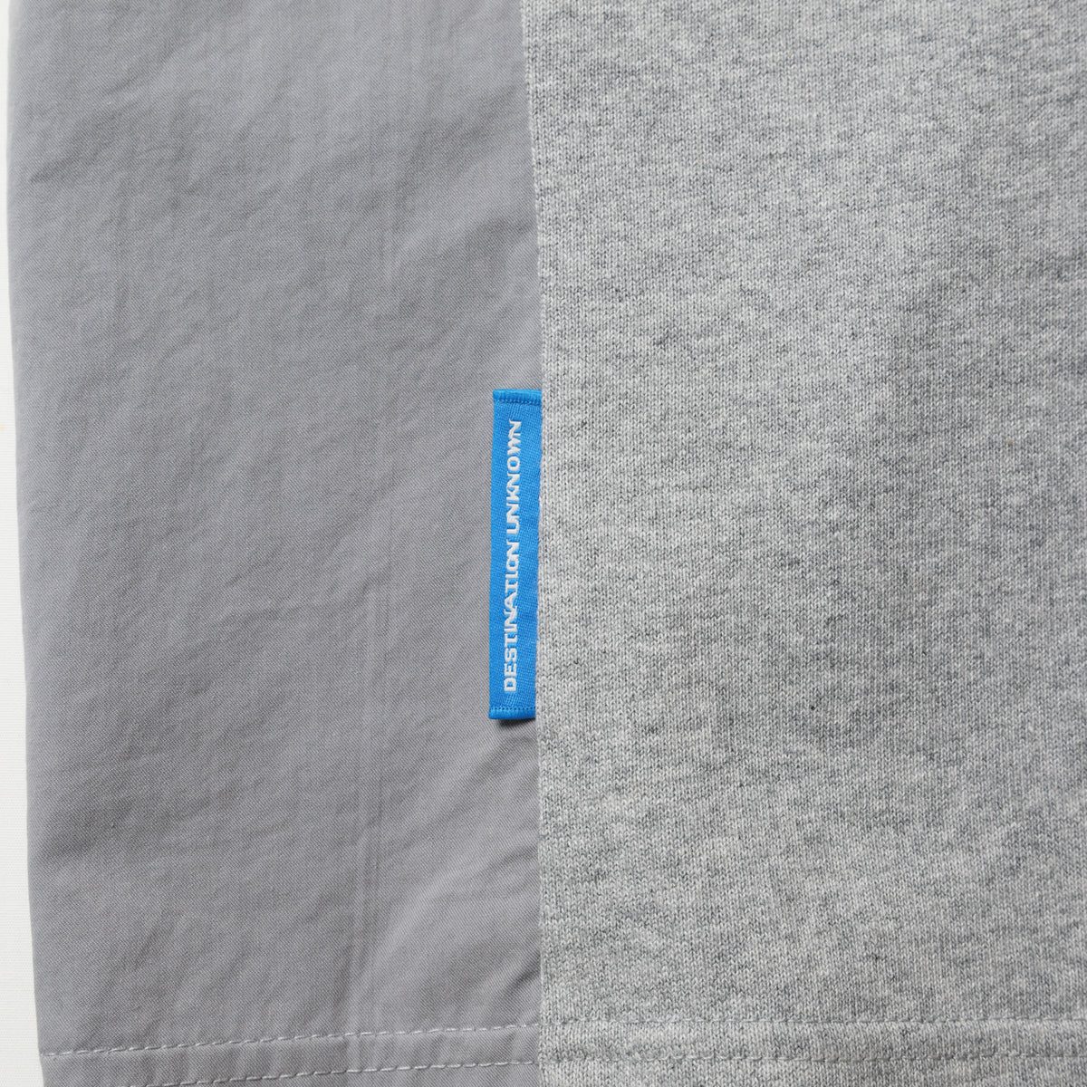 3D CUTTING L/S TEE II - GRAY