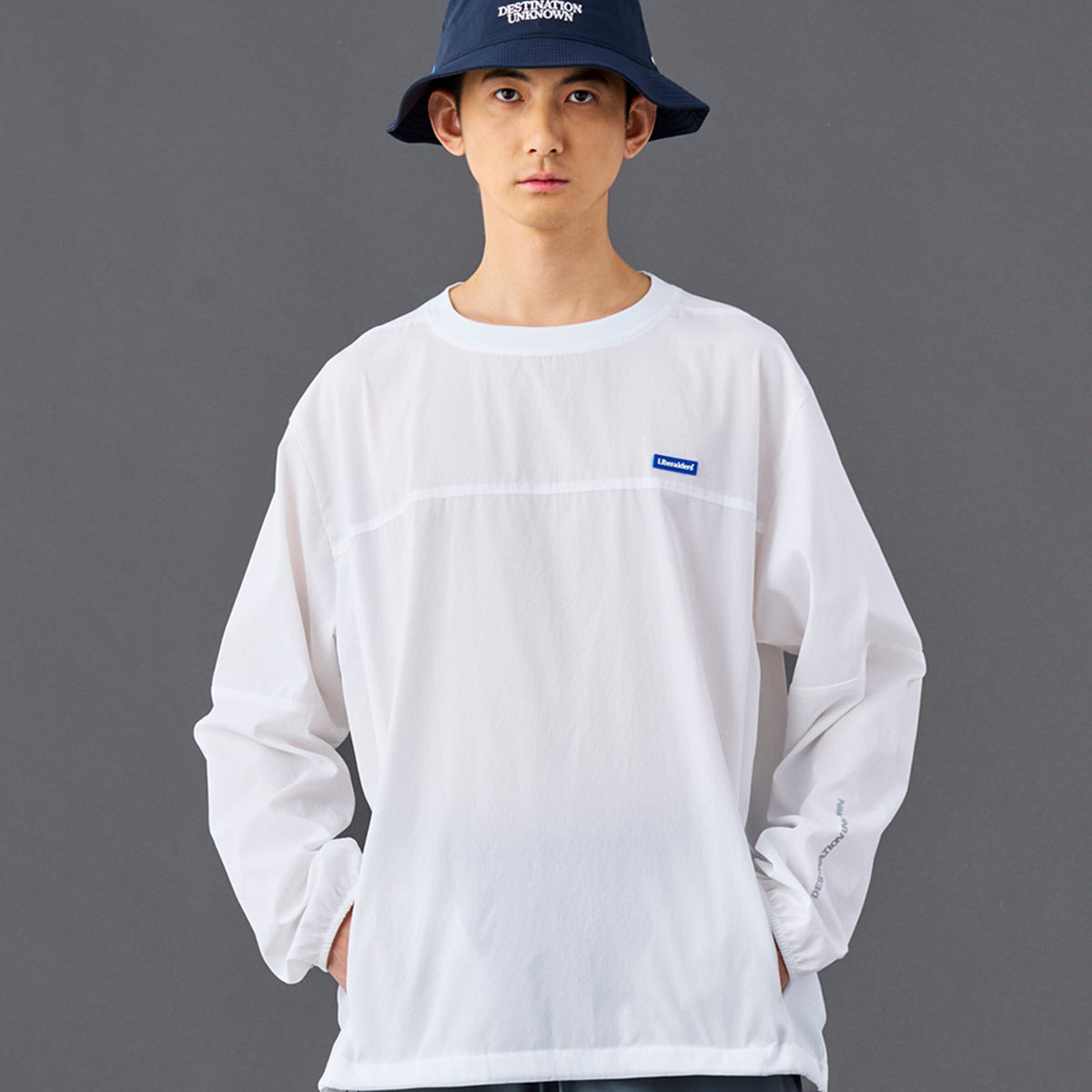 Reflector Dry LS Tee - White
