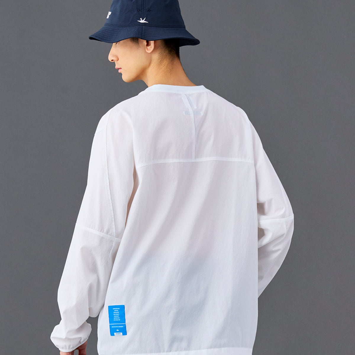 Reflector Dry LS Tee - White