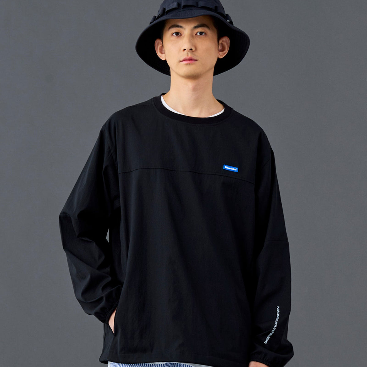 Reflector Dry LS Tee - Black