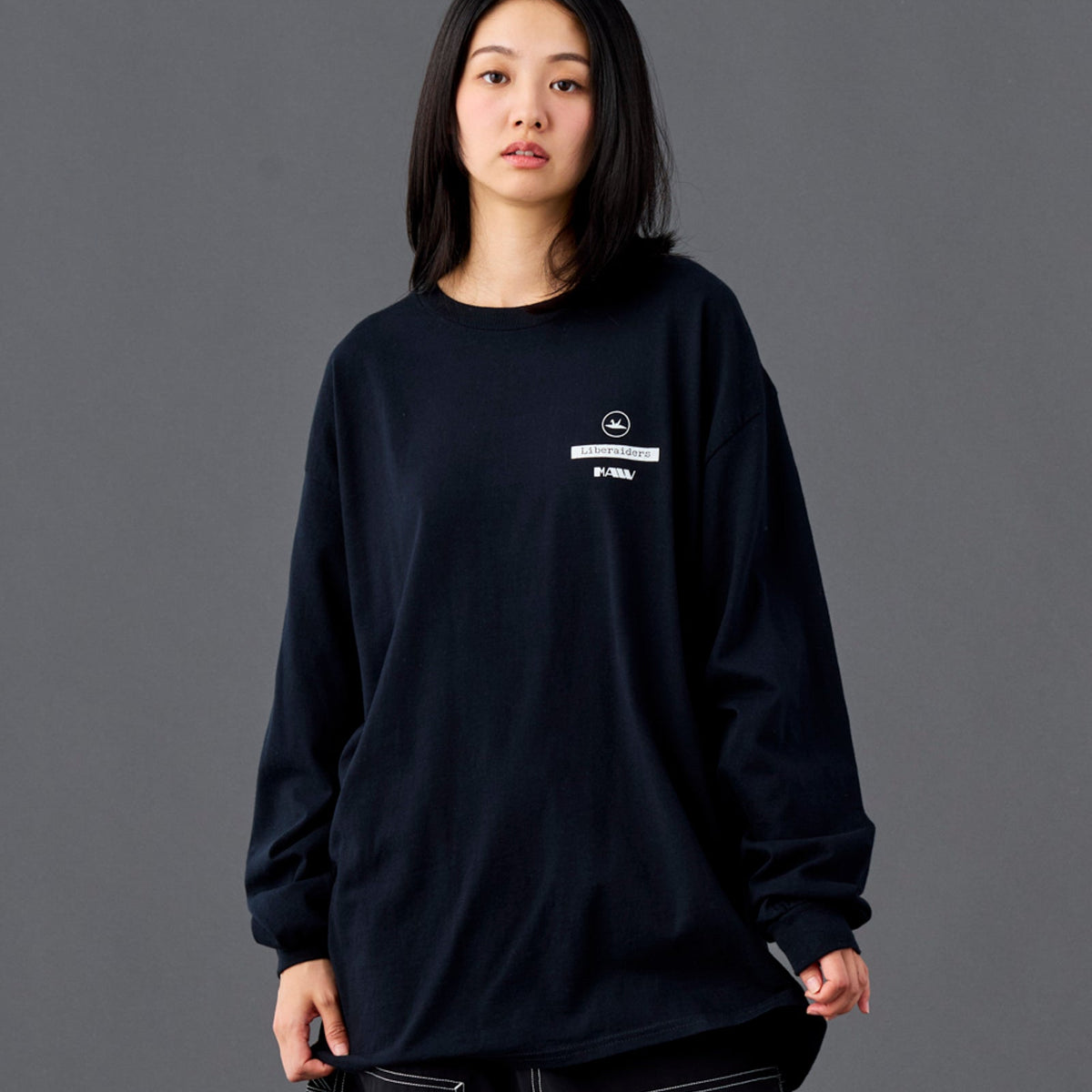 Maw Photo LS Tee - Black