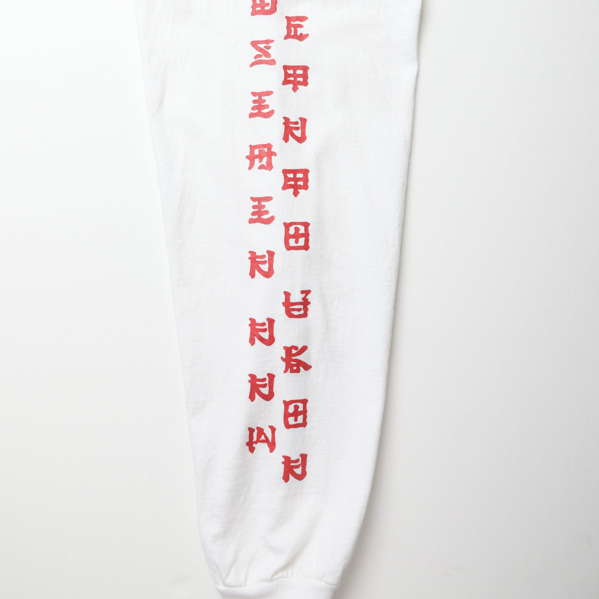 DRAGON L/S TEE - WHITE