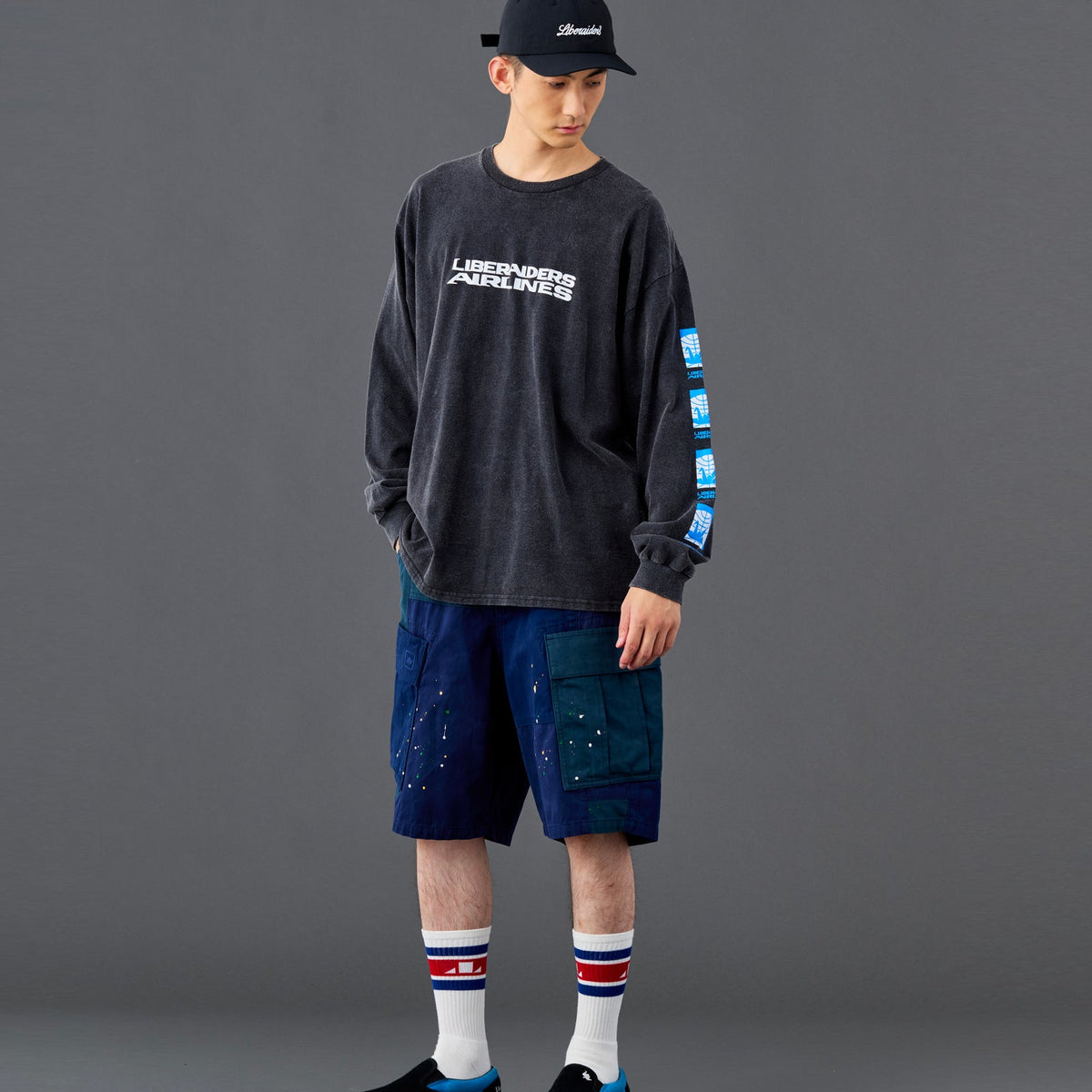 Airline LS Tee - Black