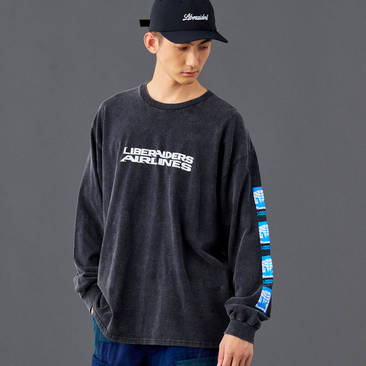 Airline LS Tee - Black