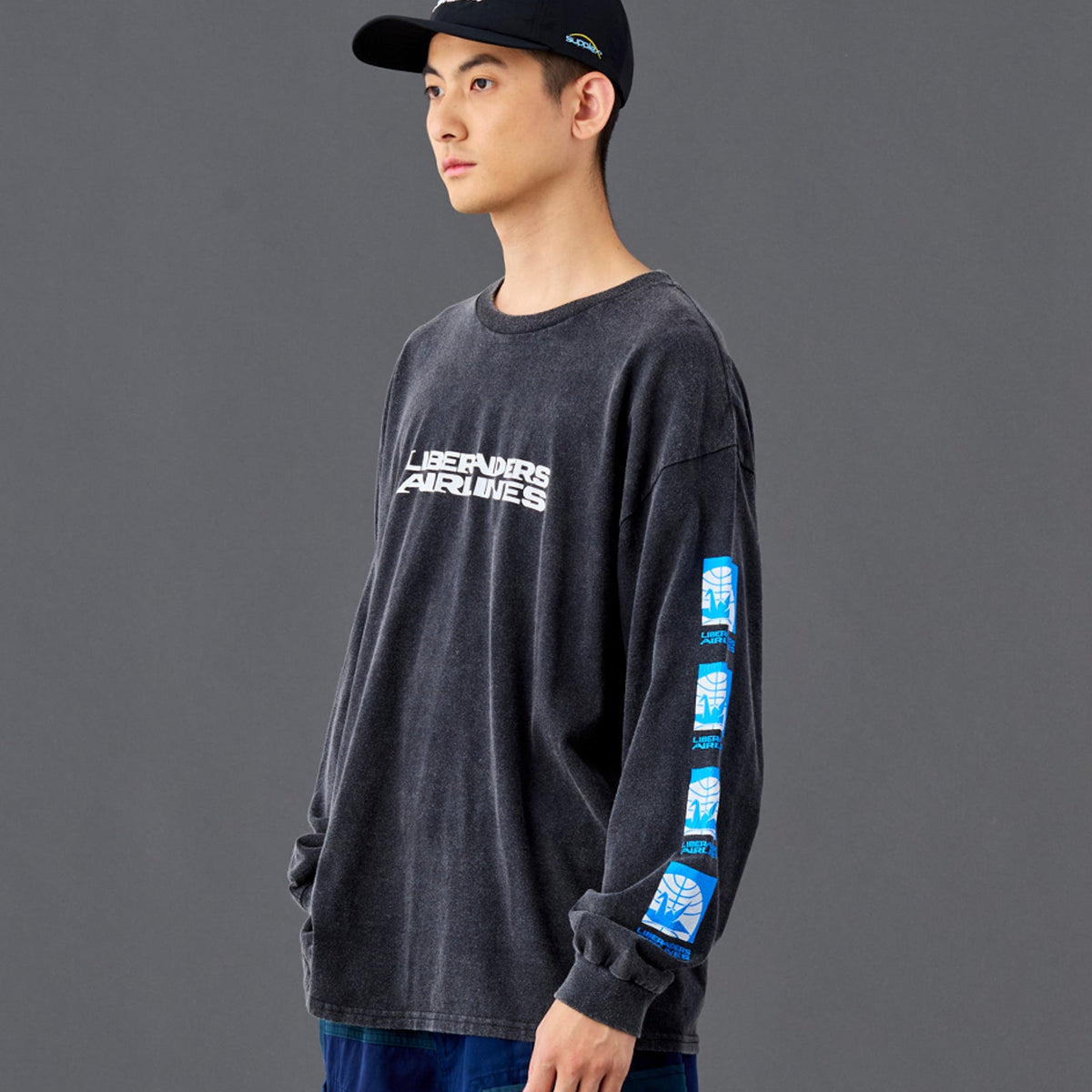 Airline LS Tee - Black