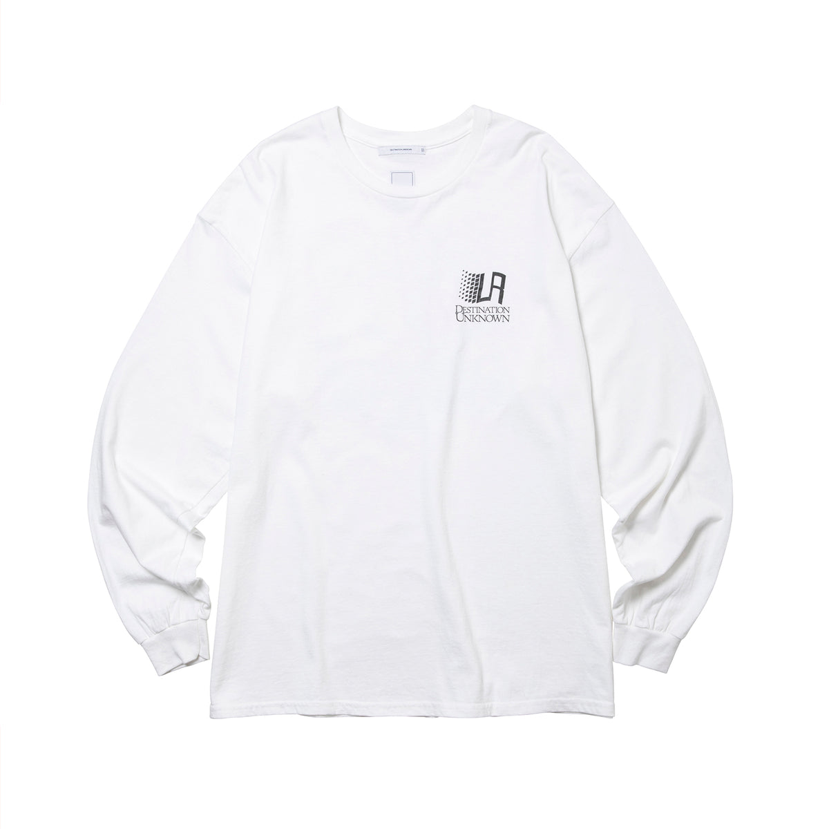 OS LOGO L/S TEE - WHITE