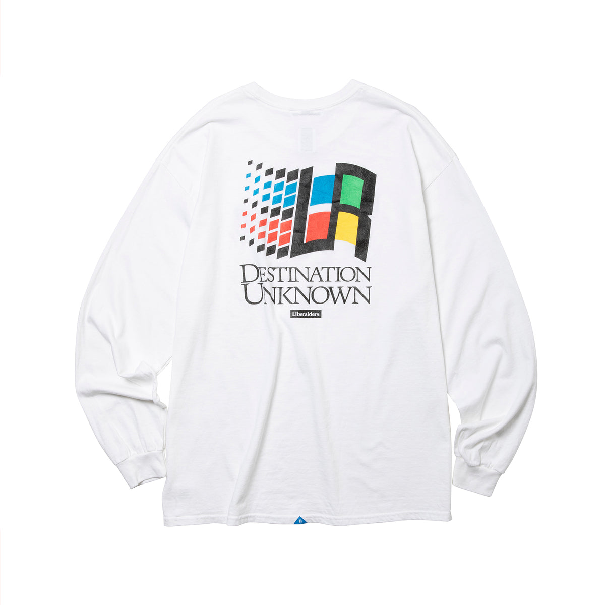 OS LOGO L/S TEE - WHITE