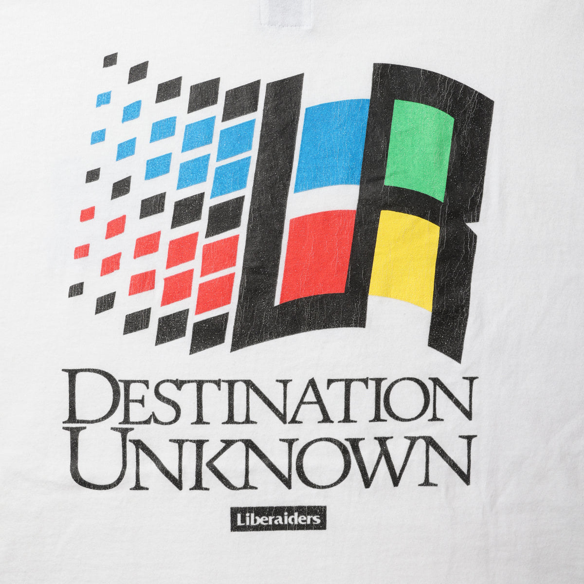 OS LOGO L/S TEE - WHITE