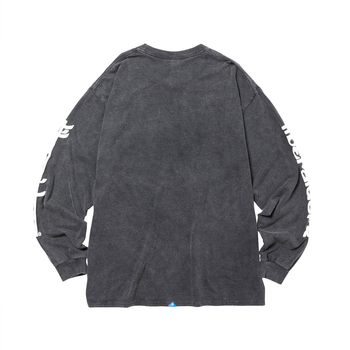 SLEEVE FONT L/S TEE - BLACK