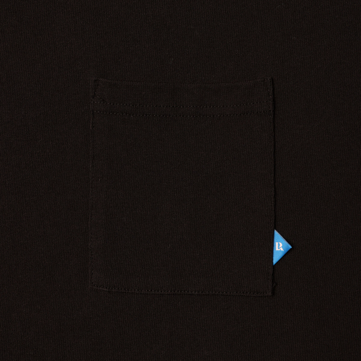 LR HEAVY WEIGHT L/S TEE - BLACK