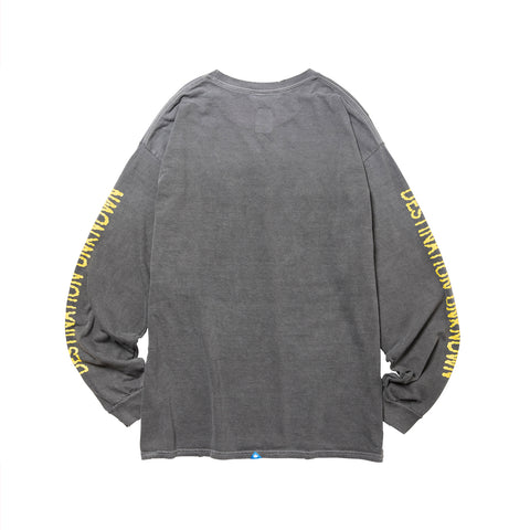 PSYCHOBILLY L/S TEE - BLACK
