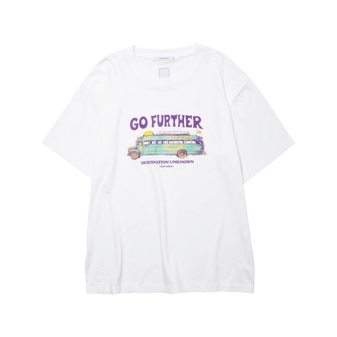FURTHER BUS TEE - WHITE