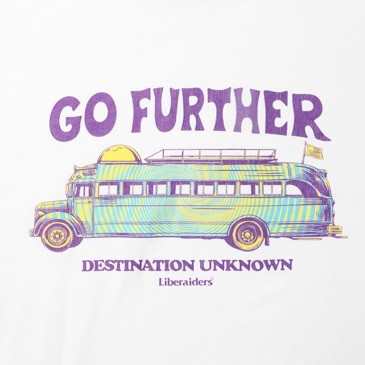 FURTHER BUS TEE - WHITE