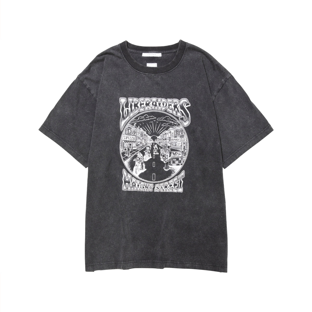 HAIGHT STREET TEE - BLACK