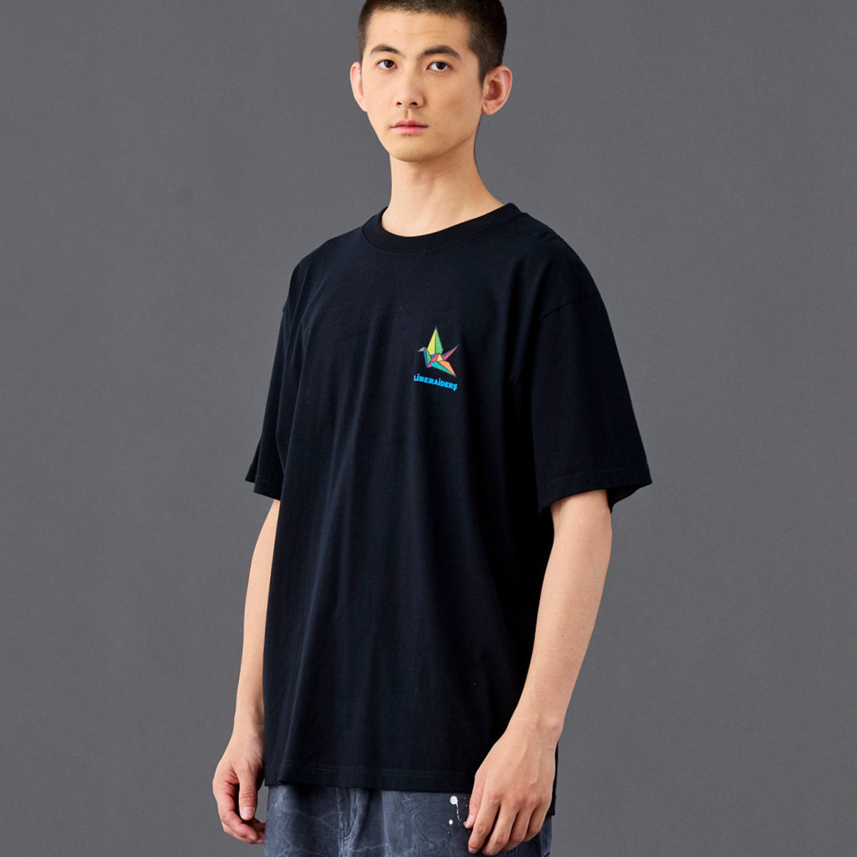 Stained Glass Tee - Black