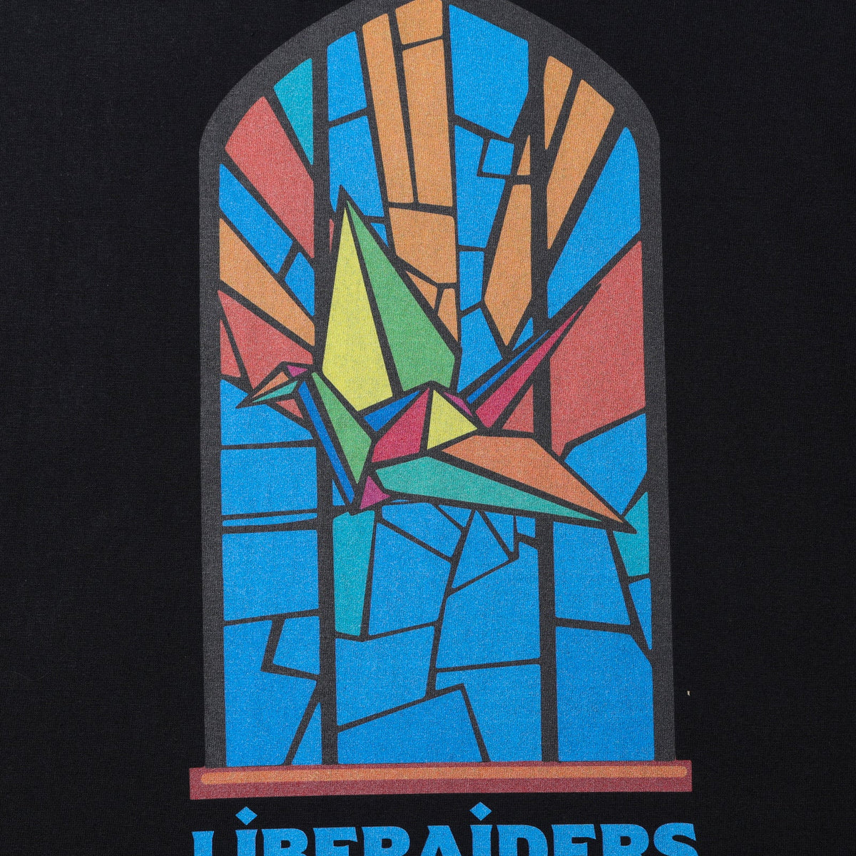 Stained Glass Tee - Black