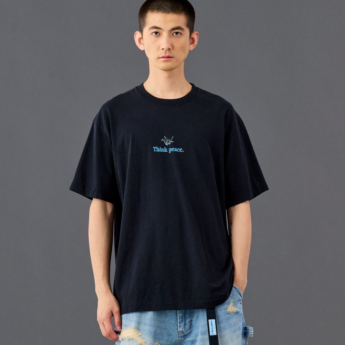 Folding Method Tee - Black