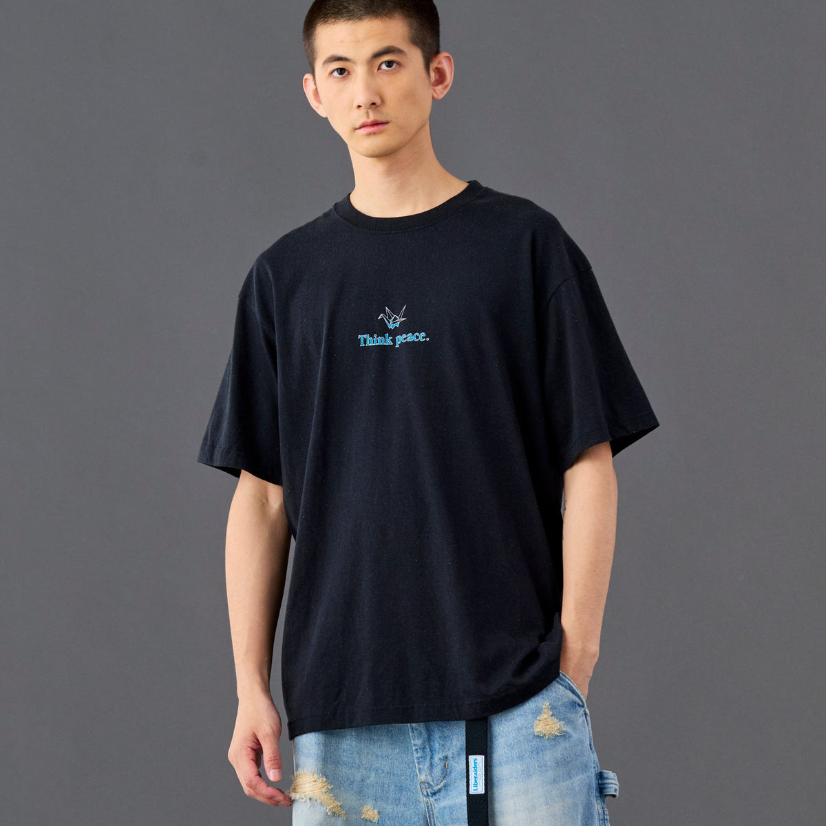 Folding Method Tee - Black