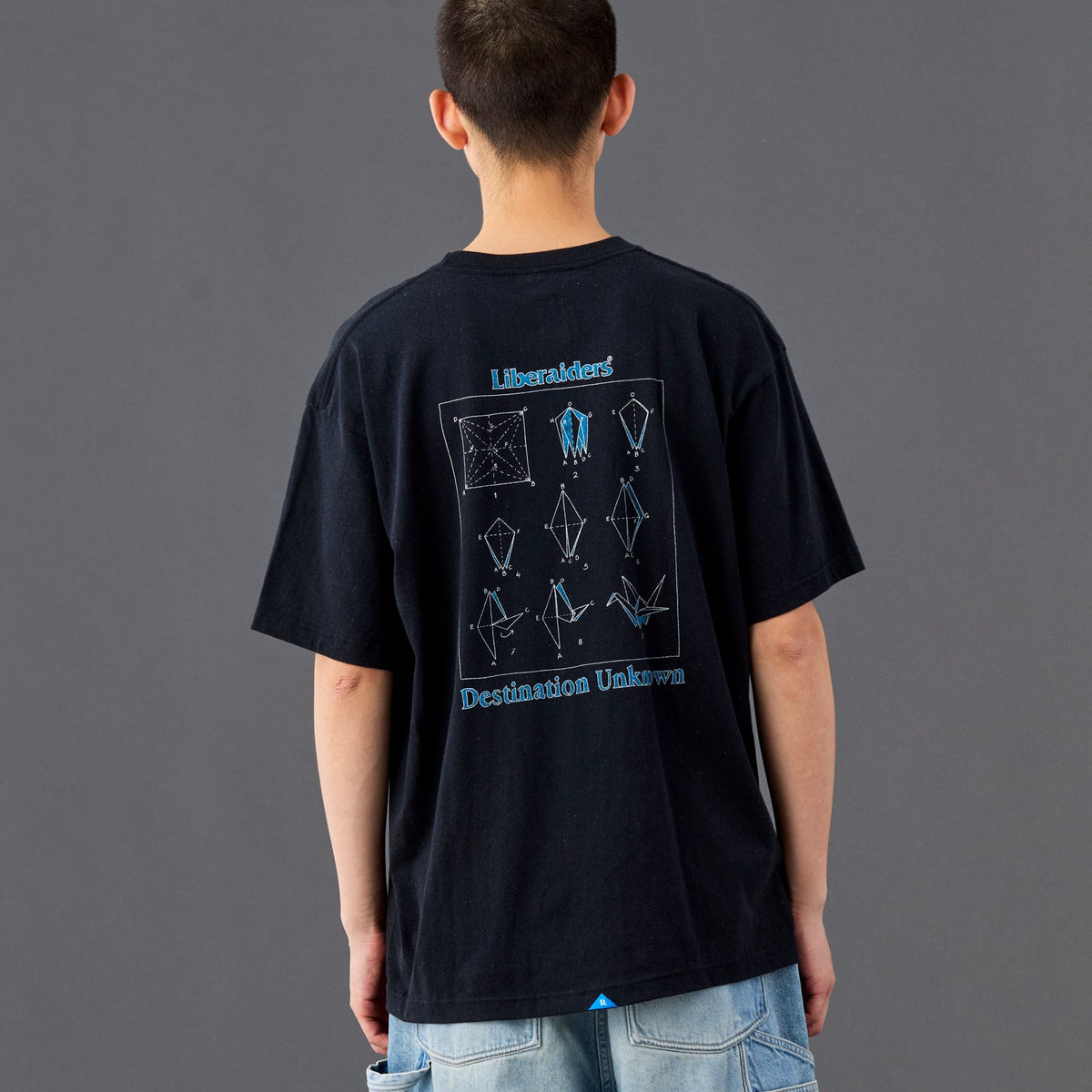 Folding Method Tee - Black