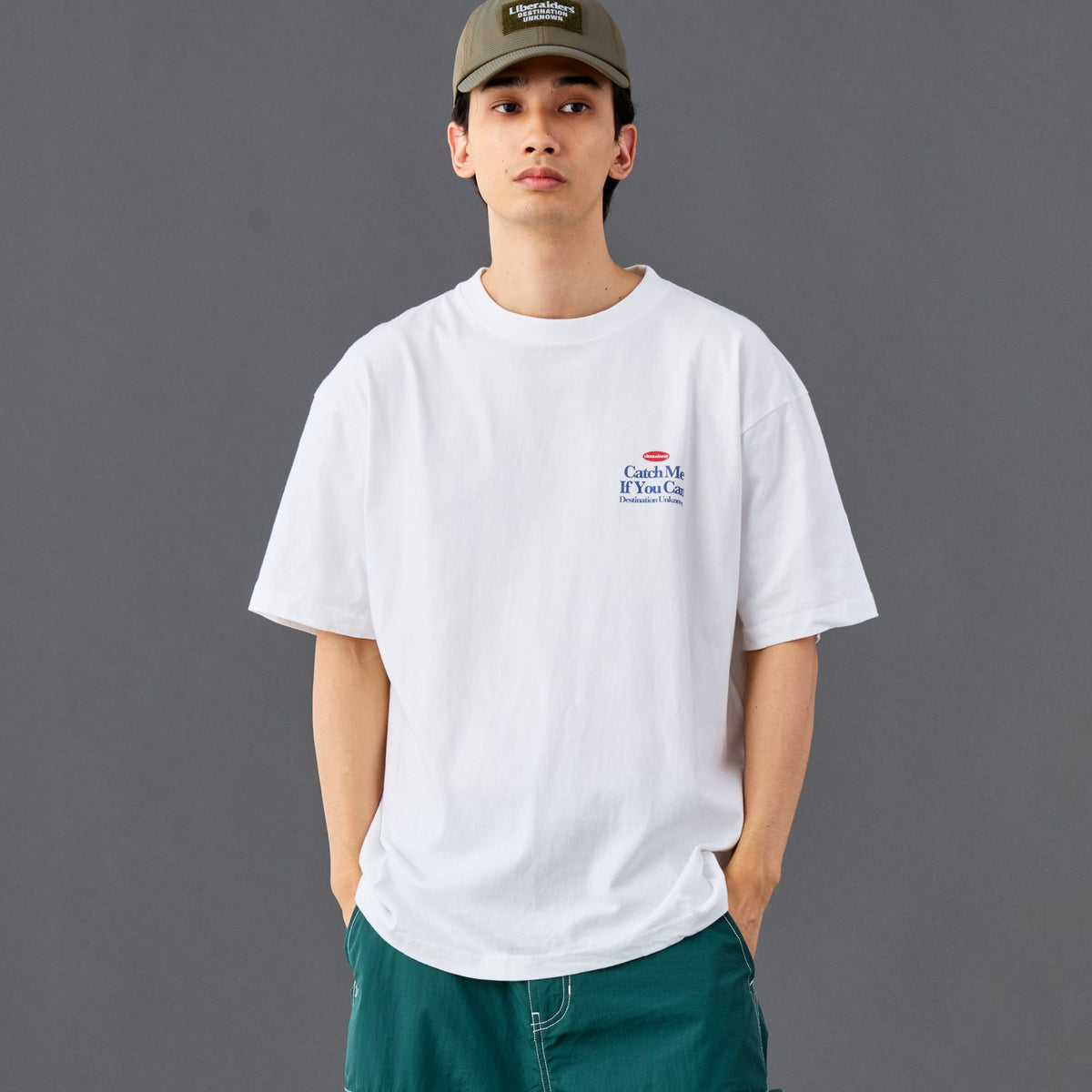 Catch Me If You Can Tee - White