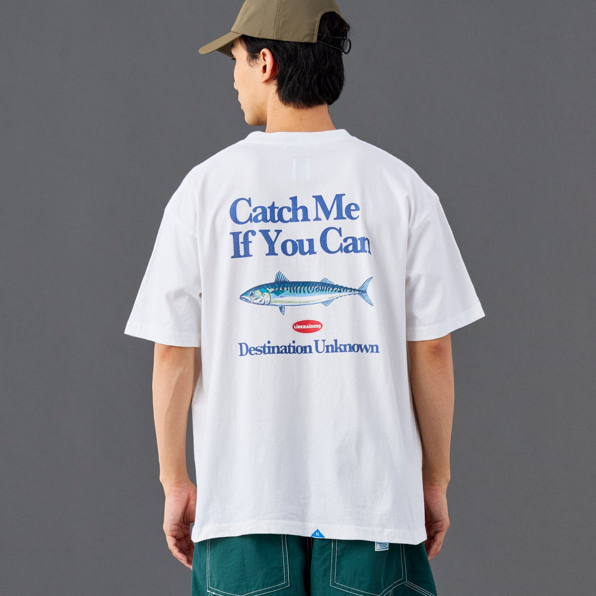 Catch Me If You Can Tee - White