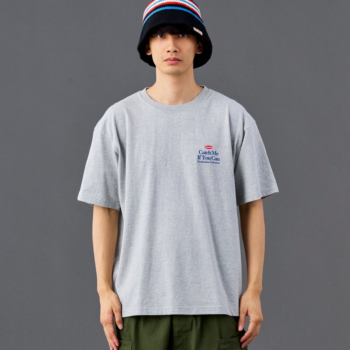 Catch Me If You Can Tee - Gray