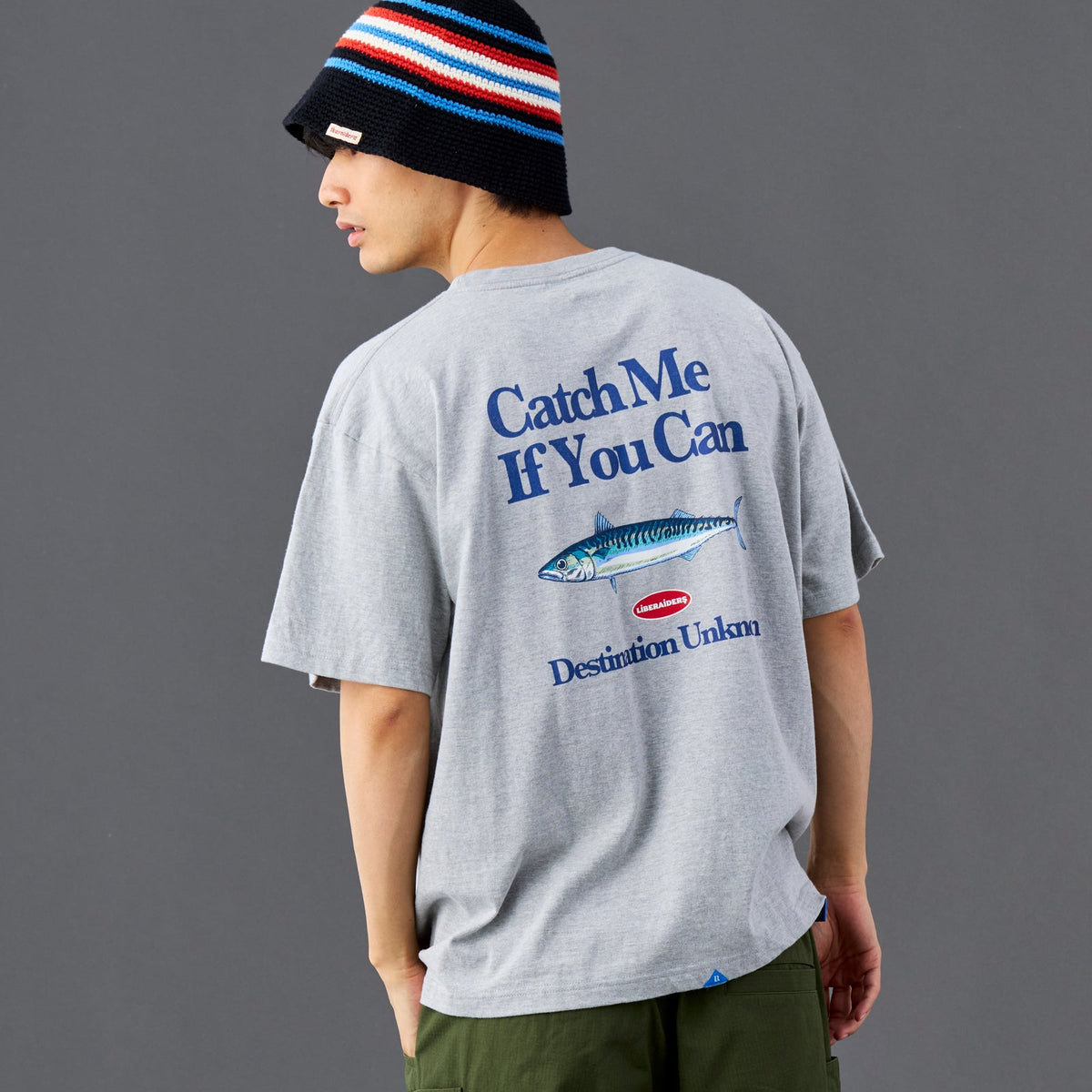 Catch Me If You Can Tee - Gray