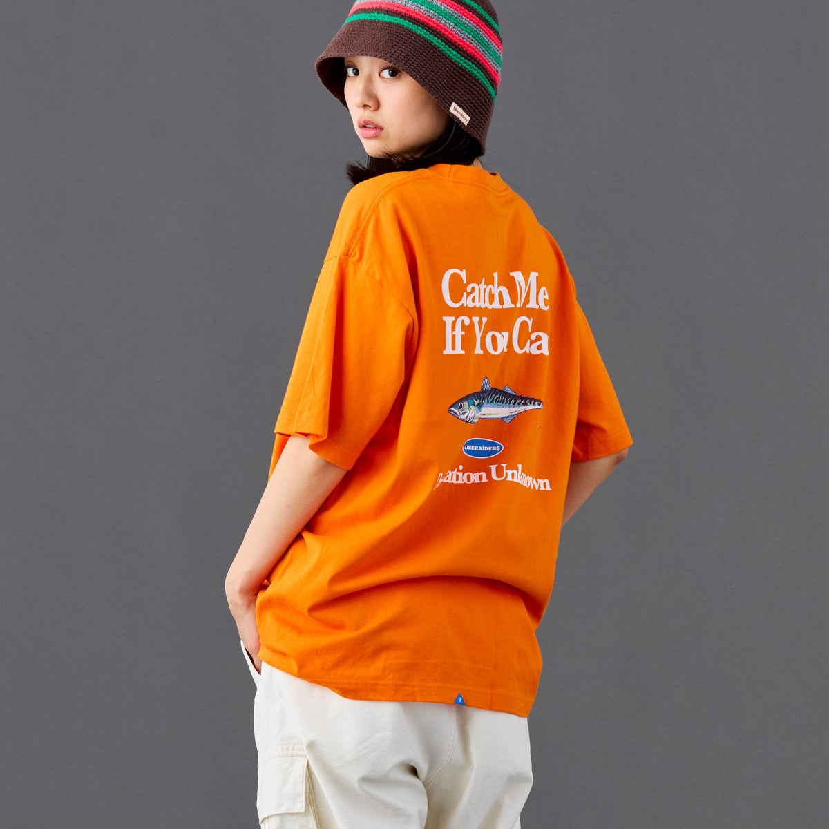 Catch Me If You Can Tee - Orange