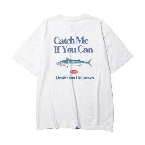 Catch Me If You Can Tee - White