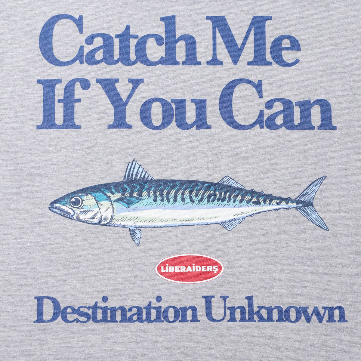 Catch Me If You Can Tee - Gray