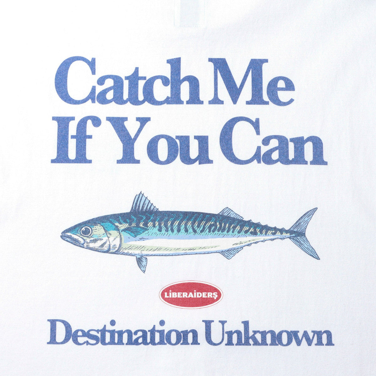Catch Me If You Can Tee - White