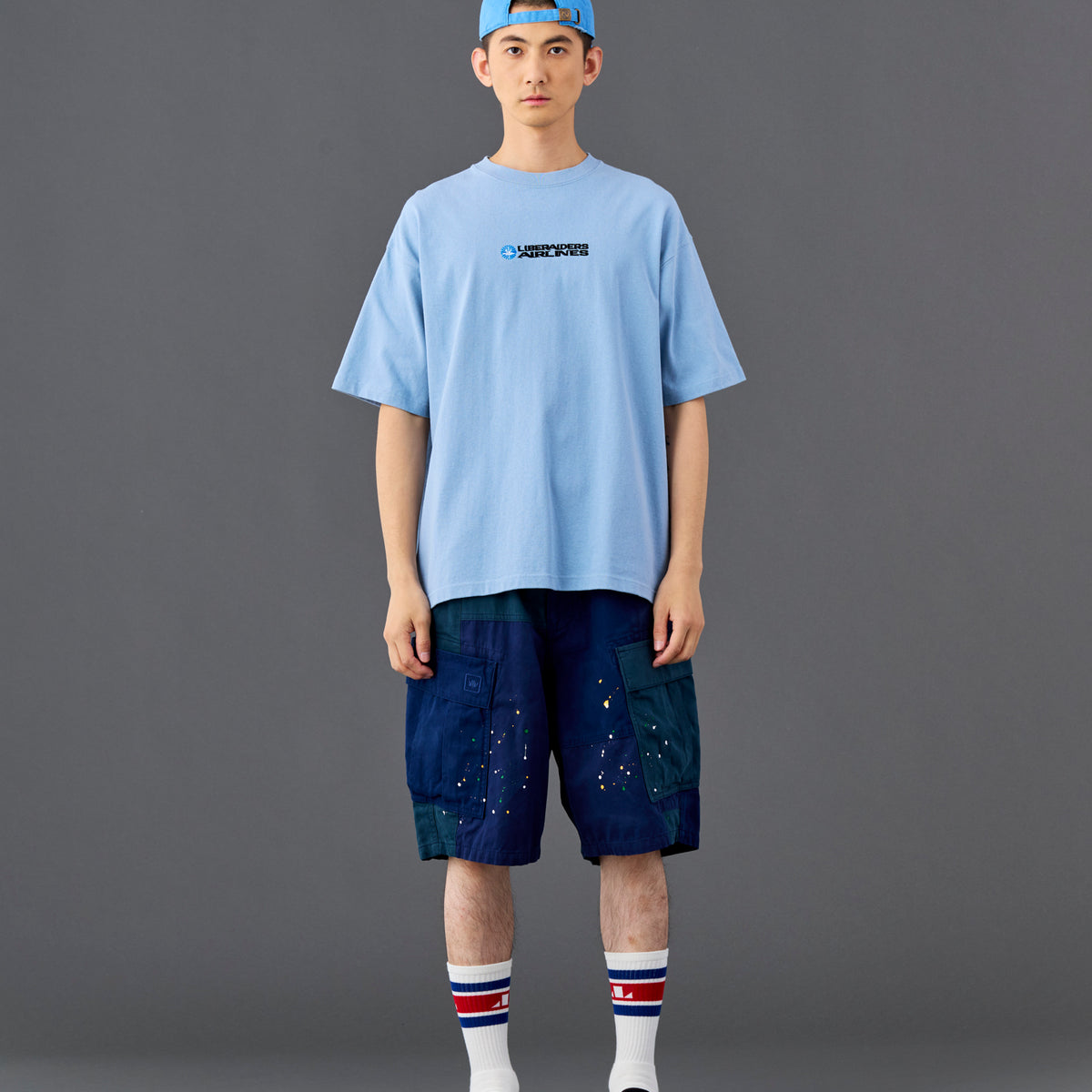 Airline Heavy Weight Tee - Blue