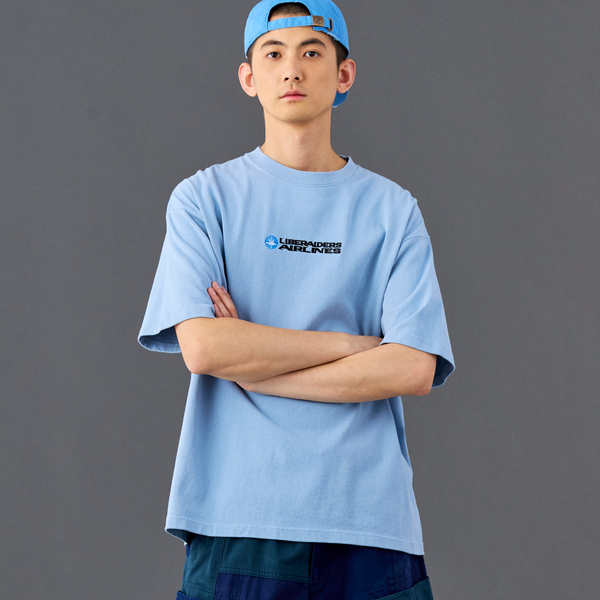 Airline Heavy Weight Tee - Blue