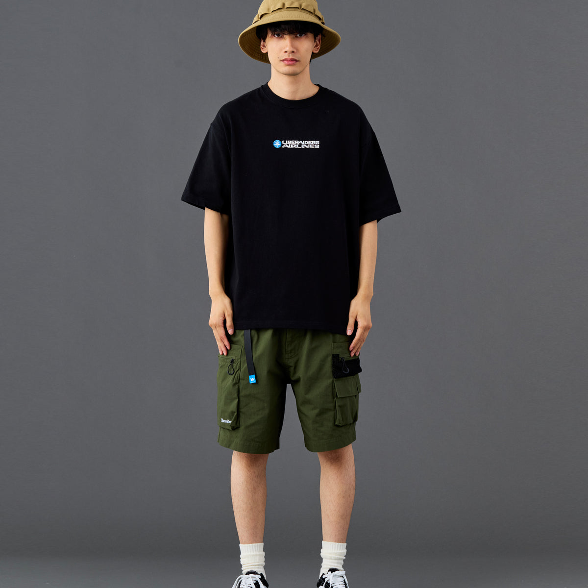 Airline Heavy Weight  Tee - Black