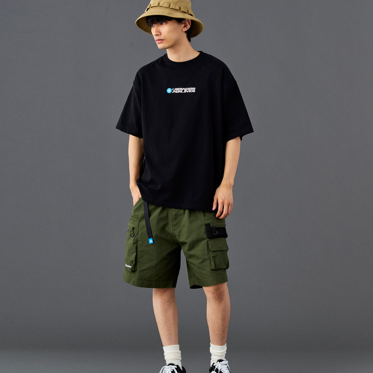 Airline Heavy Weight  Tee - Black