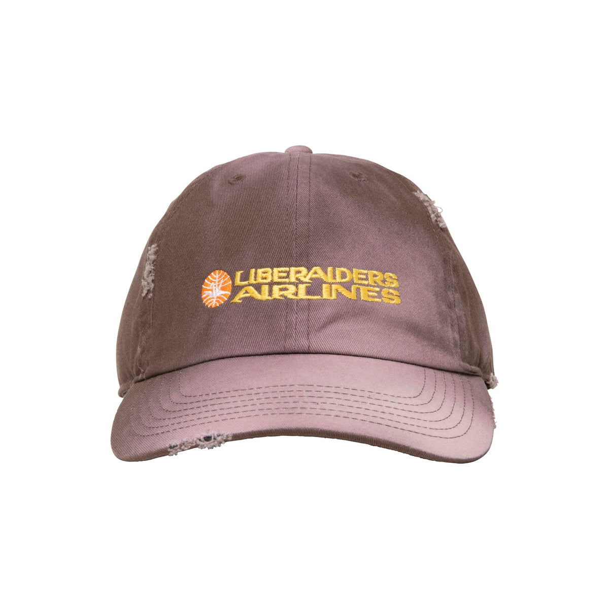Faded Airline Cap - Brown