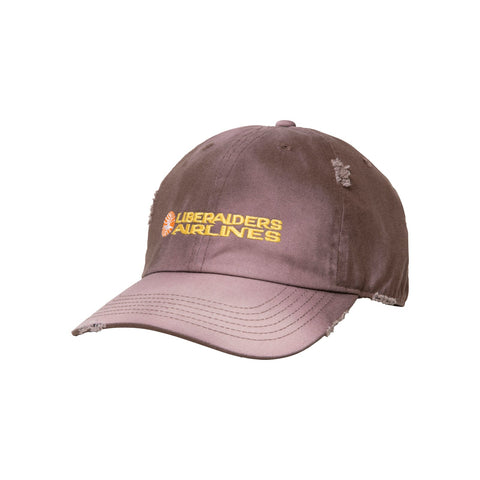 Faded Airline Cap - Brown